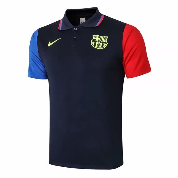 Polo Barcelona 2020 2021 Negro Rojo